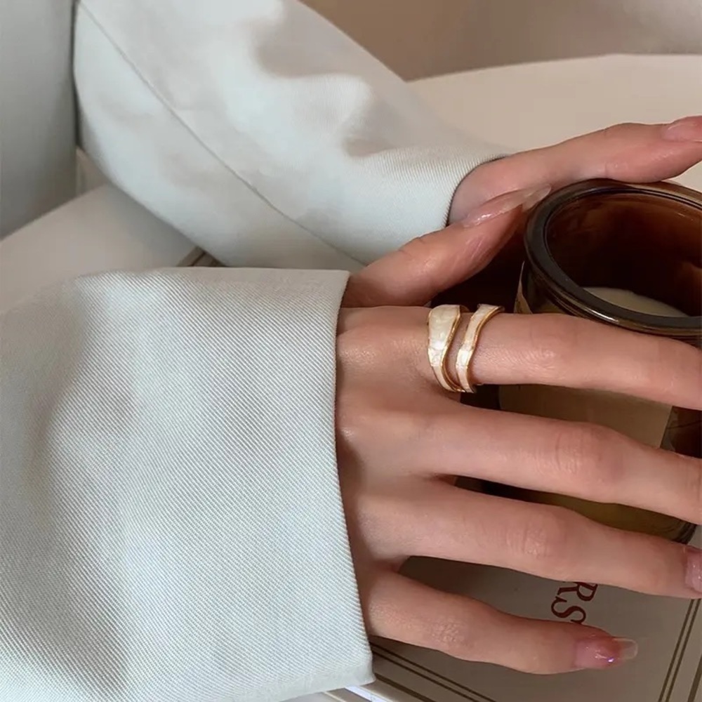 14K Gold Filled Adjustable Ring - Picture 3 of 4